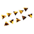 thumbnail image 1 of 10pcs Ahueca Hacia Fuera El Triángulo Cuelga El Pendiente Gota Acetato Acetato Acrílico Hallazgos De Bricolaje marrón Salvador Colgante triangular, 1 of 10