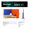 thumbnail image 2 of TV Hisense 43 Pulgadas 4K Ultra HD Smart TV LED 43A6KV, 2 of 4