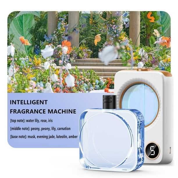 Humidificador automático de aromaterapia con aromaterapia, difusor desodorante y ambientador de 50 ml.
