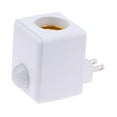 thumbnail image 2 of Base de lámpara con infrarrojo, portalámparas E27 para dormitorio o sala de estar, base de luz con de movimiento PIR para hoteles, 2 of 9