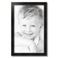 thumbnail image 2 of ArtToFrames 17" x 27" Honors Black with Silver Picture Frame, 17x27 inch Black Wood Poster Frame (WOM-5157),  Pack, 2 of 7