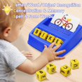 thumbnail image 2 of Educational Toys for 3-5 Year Old Boy Girl Gifts, Matching Letter Learning Games Activities, Ideal Christmas Birthday Gift for Toddler Kids Age 3 4 5 6 7 Year Olds Boys Girls, 2 of 13