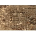 thumbnail image 1 of Ahgly Company Indoor Rectangle Oriental Brown Industrial Area Rugs, 8' x 10', 1 of 4