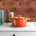 thumbnail image 4 of 10-Pack Peel and Stick Backsplash Tiles, 12" x 12" Faux Spanish Handmade Tile Square Backsplash for Kitchen, Bathroom, Wall Tile, 4 of 7