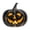 Single Black, variant on Light Up Pumpkin Resin Jack O' Lantern with Flameless Candle, Fall Decor, Halloween Decorations, Outdoor Indoor Autumn Decoration for Table Centerpieces Porch Room Front Door Mantel