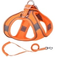 thumbnail image 1 of Arnés de malla transpirable para cachorros, correa acolchada suave para perros pequeños, gatos, bulldog francés, pug, correas de pecho, accesorios para perros, 1 of 6