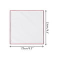 thumbnail image 2 of INSPIRE CHIC Men's Pocket Square Cotton Handkerchiefs for Suits Jacket Red One Size, 2 of 4