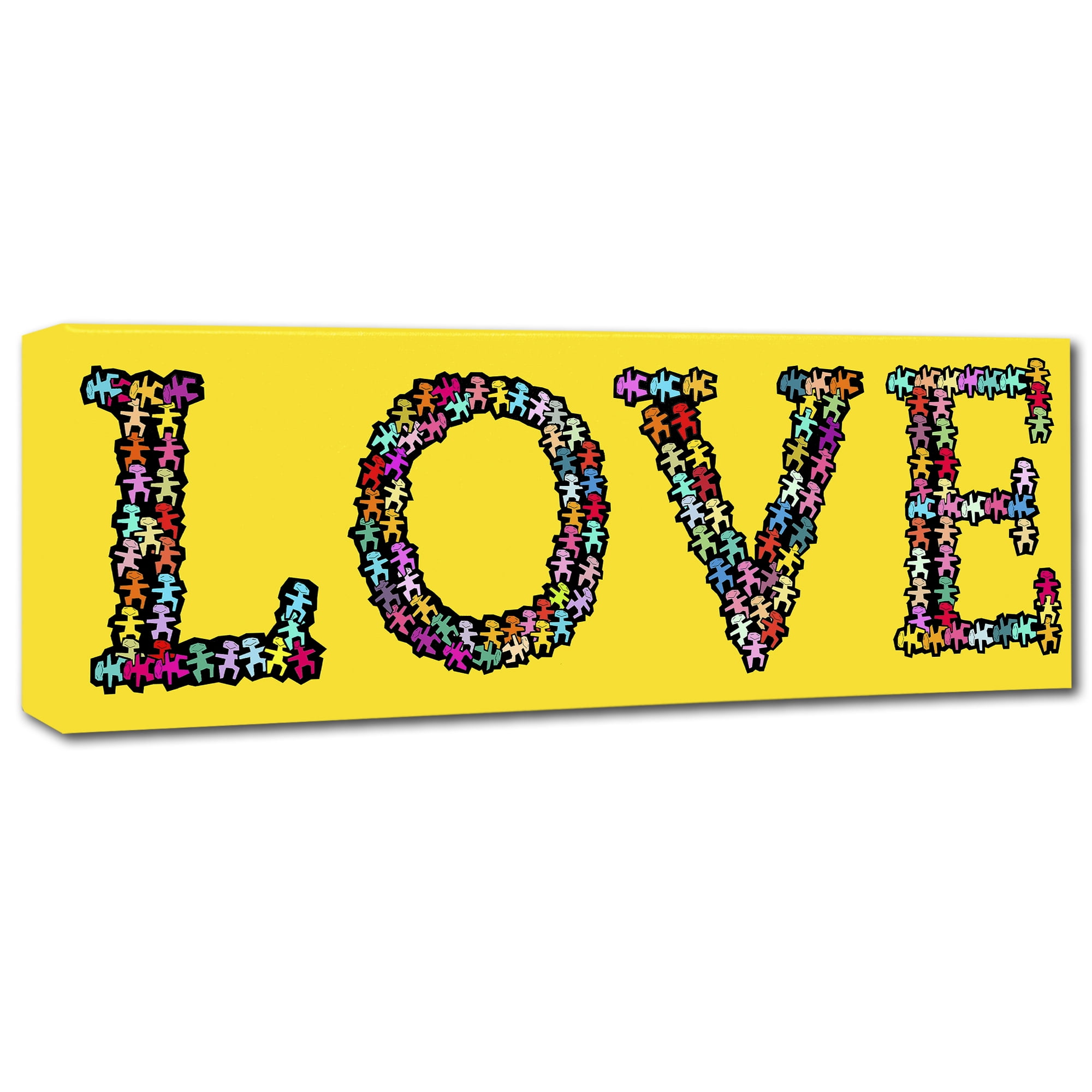 Trademark Fine Art 'Love YBG' Canvas Art by Miguel Balbas