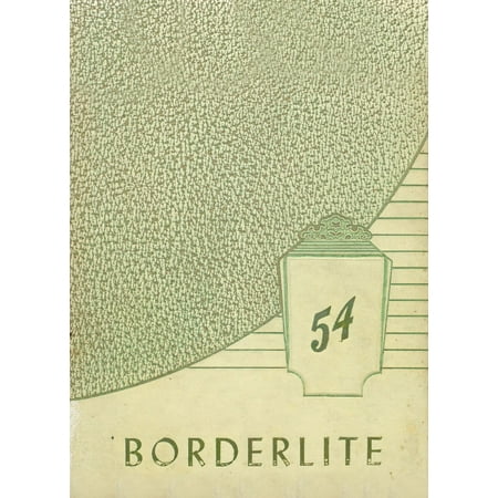 (Custom Reprint) Yearbook: 1954 Converse Jackson High School - Borderlite Yearbook (Converse IN)