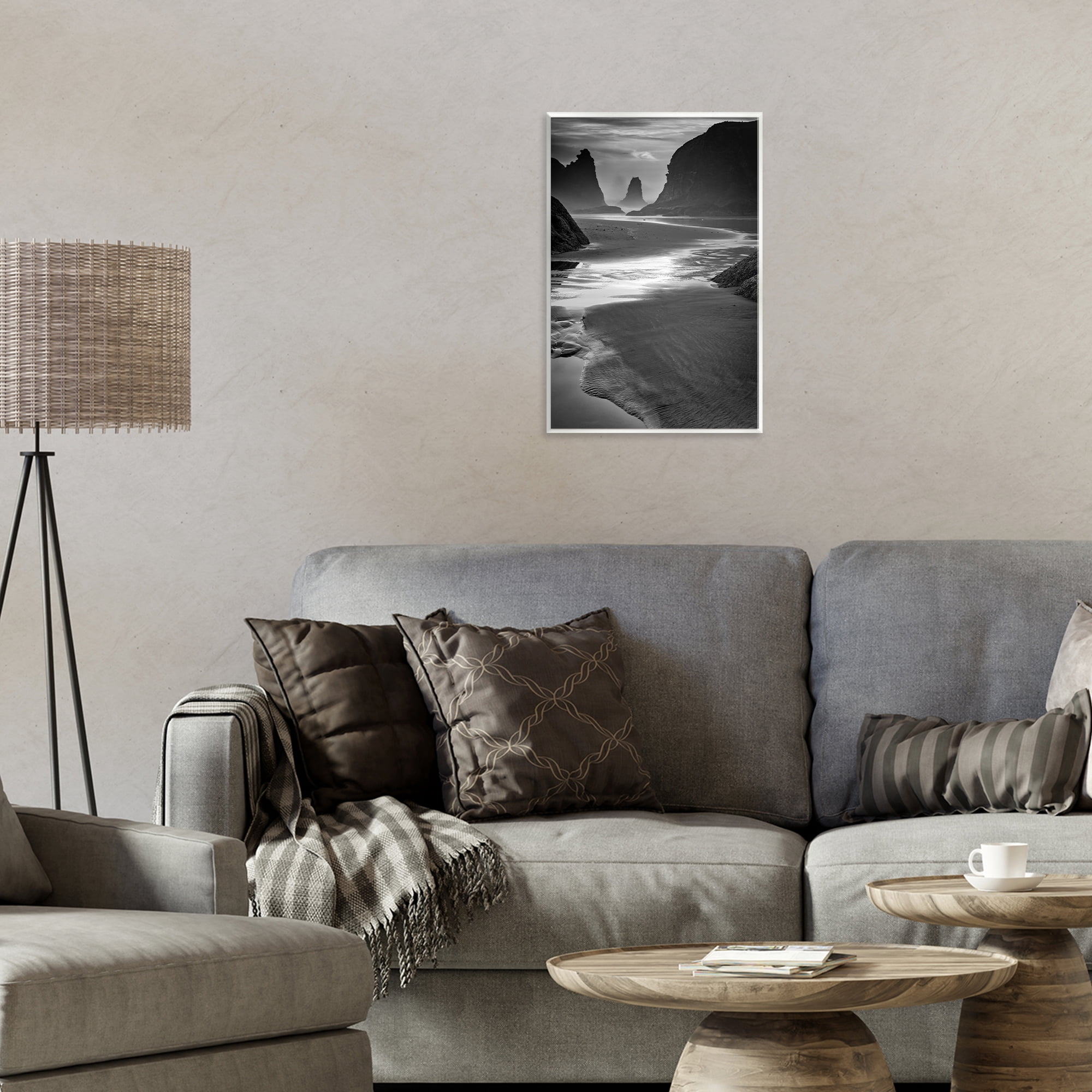 Stupell Industries Last Light On Bandon Beach Wall Plaque Art, design by Rick Berk
