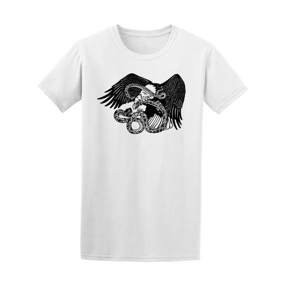 Eagle Battling Snake Tee Men's -Image by Shutterstock