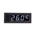 thumbnail image 1 of pitrice Car Clock Voltmeter Thermometer Durable Universal Accessories White, 1 of 9