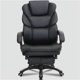 thumbnail image 2 of Thicken Lie Flat Computer Chair Lifted Rotated Office Boss Chair Reclining Hairdressing Makeup Chair with Footrest Lifted Armres My Lux Decor Round, 2 of 14
