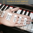 thumbnail image 2 of Etiquetas de notas para teclado de Piano reutilizables LIUYMXG 88 teclas pegatinas de guía de notas de Piano, 2 of 5