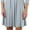 Heather Grey, variant on Classsic Fit Skater Dress with 3/4 Sleeves - Olive - Medium