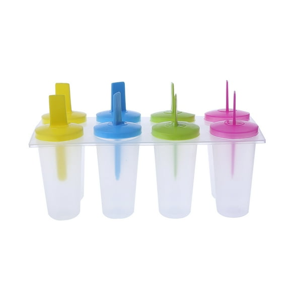 OOKWE New Pop Popsicle Mold Tray Pan Kitchen Frozen 8 Cell Lolly Mould Ice Cream Maker