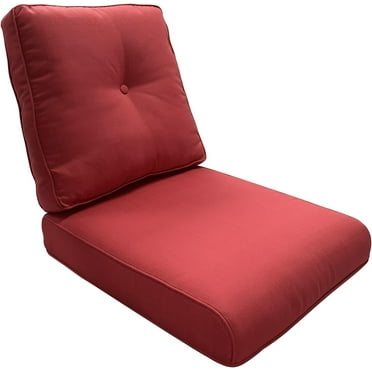 All-Weather Deep Seating Chair Cushions 22 x 24,Replacement Seat Cushions for Patio Chairs and Outdoor Couch
