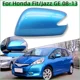 thumbnail image 2 of Para Honda Fit Jazz GE6 GE8 GP 2008 2009 2010 2011 2012 2013 Cubierta del espejo retrovisor Carcasa de la tapa del espejo retrovisor Cubierta pintada, 2 of 5