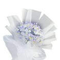 thumbnail image 1 of Ramo de tulipanes artificiales Kit de ramo de tulipanes DIY Arreglo floral elegante para Púrpura, 1 of 9