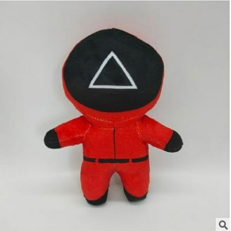 Booster Squid Game Plush Toys Supervisor Soldier Stuffed Doll Christmas