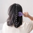 thumbnail image 3 of Cepillo De Pelo Hueco, Peine De Pelo Hueco Y Esponjoso, Agarre Cómodo, Añade Volumen, Portátil, Uso Seco Y Húmedo, Suave Para Uso Diario, 3 of 7