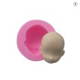 thumbnail image 1 of Silicone Baby Face Mold for Fondant Chocolate Soap Handmade Soap, 1 of 1