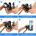 thumbnail image 3 of Portavasos, rotación de 360 ​​grados, portavasos para bicicleta, portavasos, universal para andadores, andadores, cochecitos y accesorios para motocicletas, 3 of 5