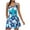 Blue, variant on asdoklhq One Piece Swimsuits for Women,Casual Printing One-Piece Swimsuit Beachwear Swimdress