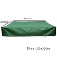 thumbnail image 2 of Sandbox Cover, Sandbox Cover, Sandbox Cover, with Drawstring, for Sandbox, Pool, Garden or Farm 200*200cm, 2 of 5