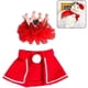 thumbnail image 4 of Disfraz de gato, tocado, capa navideña para mascota, adorable conjunto de corona para gato, perro (talla L), 4 of 7