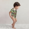 thumbnail image 3 of Rocae Green Mushroom for Baby Cotton Short-Sleeve Bodysuits for Unisex Onesies Bodysuit-3 Months, 3 of 7