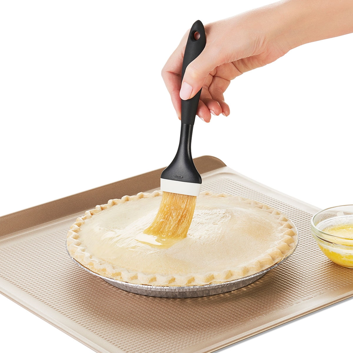 OXO SoftWorks 1.5-inch Natural Pastry Brush
