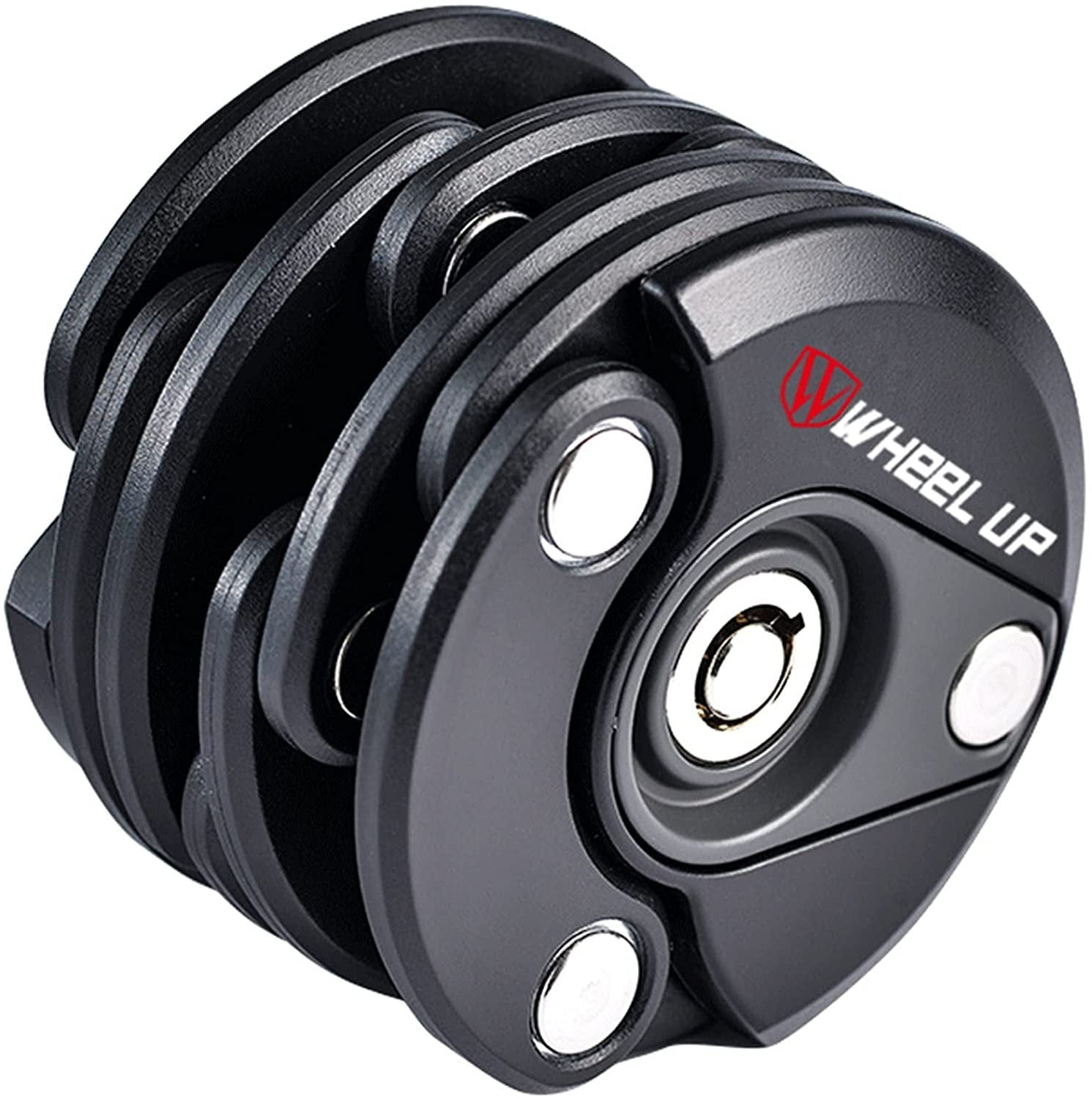 Bicycle Lock, Foldable Bike Lock with 3 Keys HamburgLock Alloy Anti