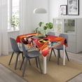 thumbnail image 3 of The Incredibles-theme square tablecloth has an iconic print, fits most tables, and is easy to care for perfect gifts for fans friends and family，55" x 71"（140*180cm）, 3 of 5