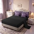 thumbnail image 3 of Manfei Victorian Damask Twin Bedding Sets 7pcs,Wild Animal Snake Bedding Comforter Set 7pcs,Vintage Gothic Floral Sheet Sets For Men Women,,Lightweight Room Decorative Reversible, 3 of 8
