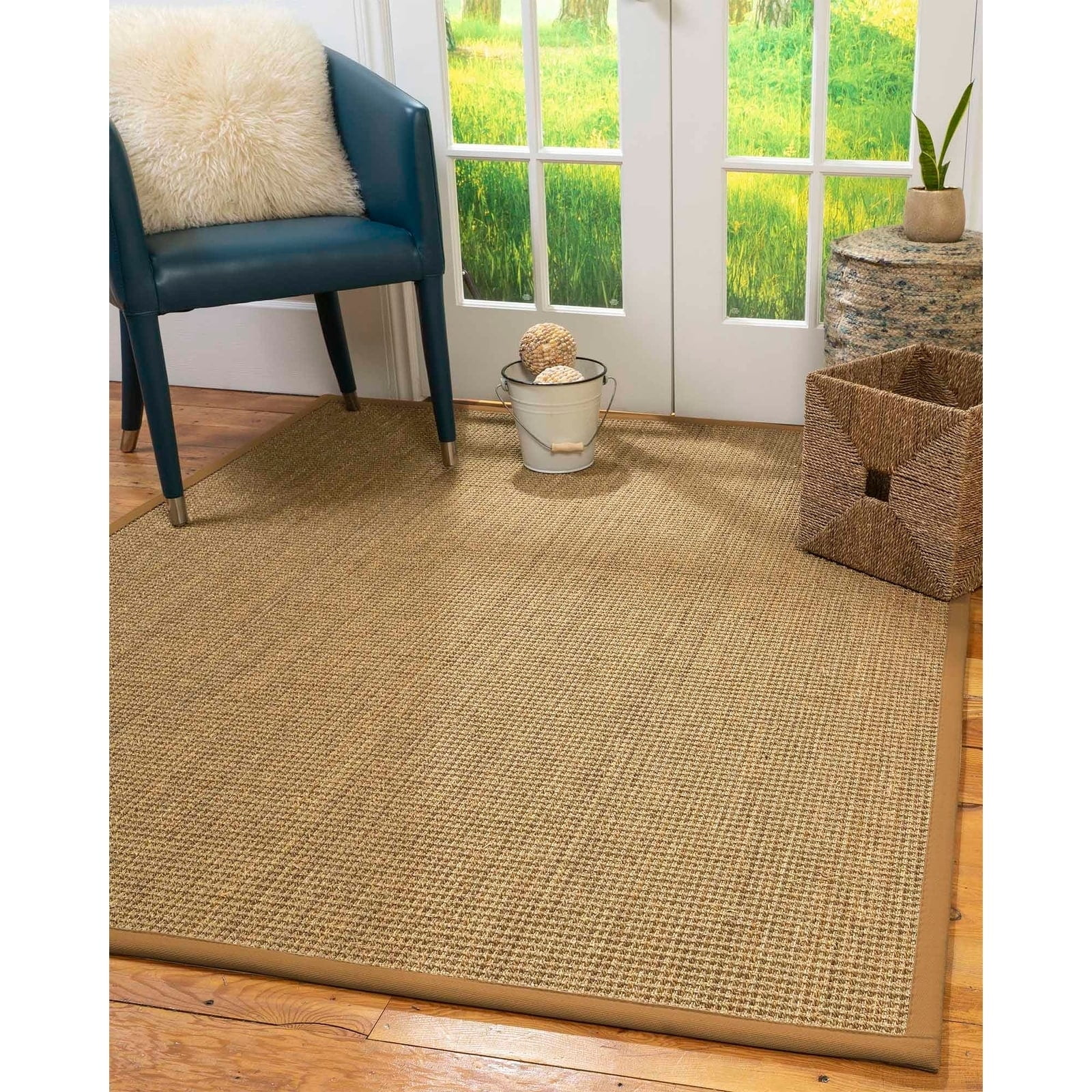 Natural Area Rugs 100, Natural Fiber Handmade Hamptons, Natural