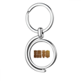 thumbnail image 1 of Promotion Esprit de Richesse Qualité Valeur Rotation Porte-Clés en Métal Porte-Clés, 1 of 2