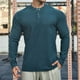 thumbnail image 1 of pstuiky manga larga para hombre, Camiseta/camiseta informal de manga larga con cuello redondo y lavado holgado de terciopelo para hombre camisetas de hombre xl, 1 of 3