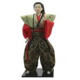 thumbnail image 2 of Colinables de Figurilla Oriental de La Muñeca Japonesa Del Japoné sanía de Del Ornamento Del Escritorio, 12 Pulgadas 30 Cm SM SunniMix Muñeca japonesa de samurai, 2 of 7