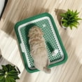 thumbnail image 5 of Mesh Grids Toilet Training Pad Holder Splashproof Easy to Clean Indoor Dog Potty Tray Puppy Pee Pad Holder for Dogs and Cats, 5 of 6