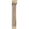 thumbnail image 2 of Ekena Millwork 6"W x 38"D x 38"H Traditional Block Rough Sawn Bracket w/ Offset Brace, Douglas Fir, 2 of 25
