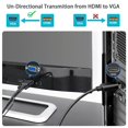 thumbnail image 3 of Cable HDMI a VGA AKWOR unidireccional 1080P de 1,8 m, 3 of 7