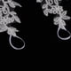 thumbnail image 4 of Boda nupcial sandalias descalzas tobilleras de encaje cadena de piezaza joyería de mujer, 4 of 9