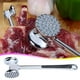 thumbnail image 1 of Herramienta Ablandadora de Carne de Aleación con 34 Cuchillas Afiladas, Superficie Pulida a Espejo, Mango Ergonómico para Carne de Res, Pollo y Cerdo, Accesorio de Cocina Fácil de Limpiar 21.5 cm, 1 of 9