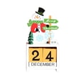 thumbnail image 1 of Calendario de Adviento de Madera Xihbxyly Decoración de Navidad, 1 of 1