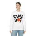 thumbnail image 3 of Retro Game Day Basketball Fan Funny Novelty Crew Neck Pullover Sweatshirt, 3 of 5