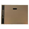 thumbnail image 3 of 10 - Pack X-Large Cardboard Moving Boxes 23x23x16 32 ECT With Handles, 3 of 4