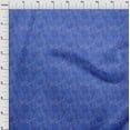 thumbnail image 4 of oneOone Silk Tabby Blue Fabric Dot Fabric For Sewing Printed Craft Fabric By The Yard 42 Inch Wide, 4 of 4