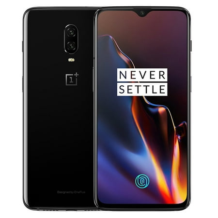 OnePlus 6T 128GB Storage 8GB RAM Factory Unlocked 6.41 inch AMOLED Display Android 9 Phone, Mirror (Best Android Phone For Work)