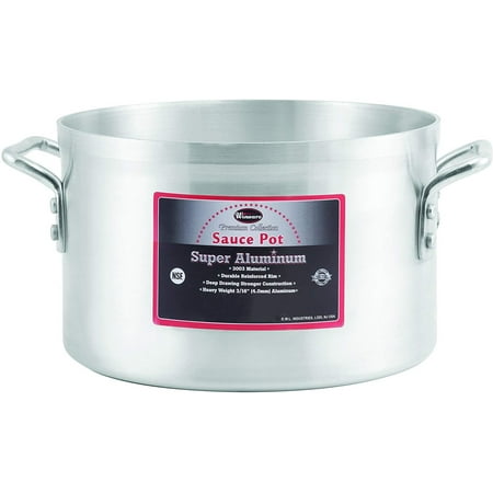 

Winware by Winco Sauce Pot 3/16 (4.0mm) Thick Aluminum 8 Quart